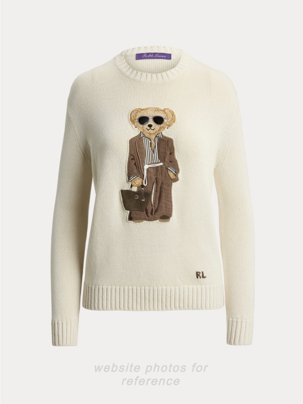 Ralph Lauren Collection Pre-Fall Bear Sweater